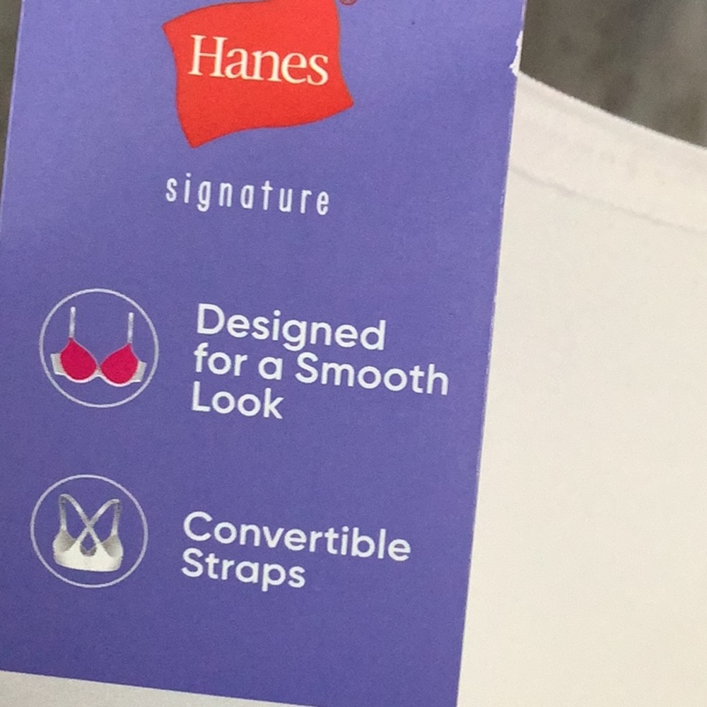 HANES DREAM WIRE  CUSHIONED UNDERWIRE BRA - Picture 5 of 5